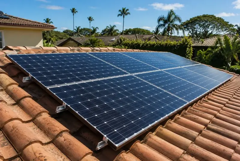 Installation de panneaux solaires à Saint-Hippolyte-du-Fort
